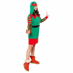 Hot Amscan International Ltd Alf Kjole med Hætte Kostume