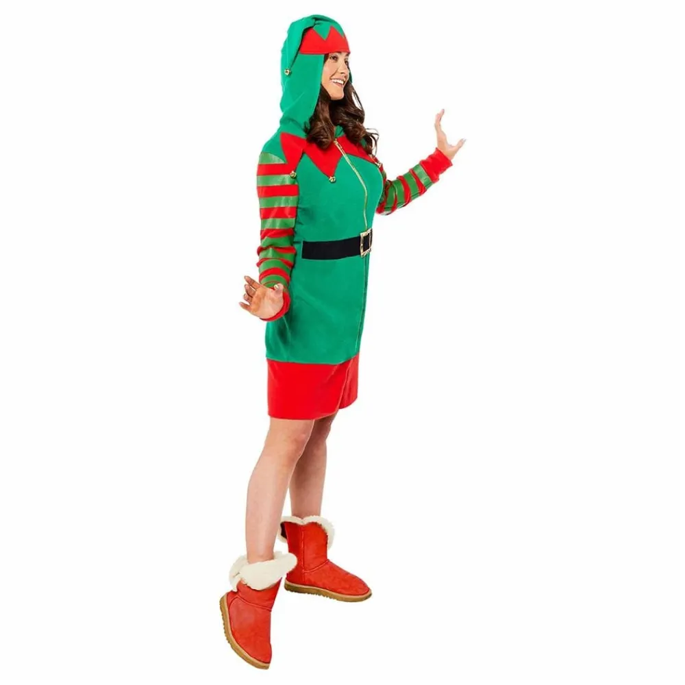 Hot Amscan International Ltd Alf Kjole med Hætte Kostume