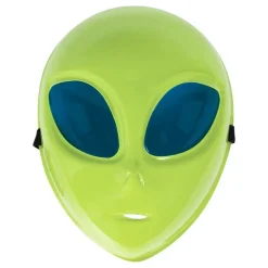 Ptit Clown Alien Maske Grøn - Masker