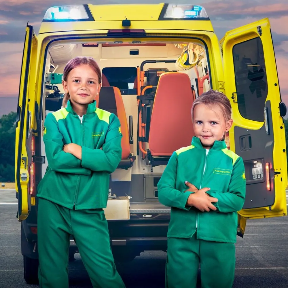 Wilbers Karnaval B.V. Ambulanceredder Børnekostume - Udklædningskostumer|Kostumetema