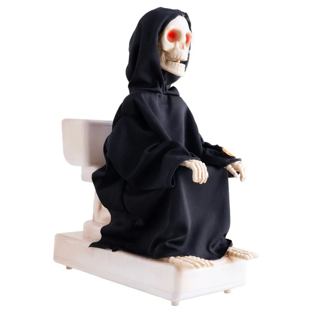 ESPA NV Animeret Skelet på Toilet Prop - Dekorationer & Rekvisitter