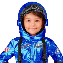 Widmann S.r.l. Astronaut Blå Metallic Børnekostume - Udklædningskostumer|Kostumetema