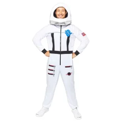 Reithmüller Europe GmbH Astronaut Hvid Kostume - Udklædningskostumer|Kostumetema