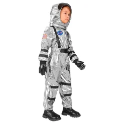New Widmann S.r.l. Astronaut Silver Metallic Børnekostume