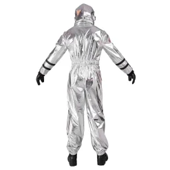 Hot Widmann S.r.l. Astronaut Silver Metallic Herre Kostume