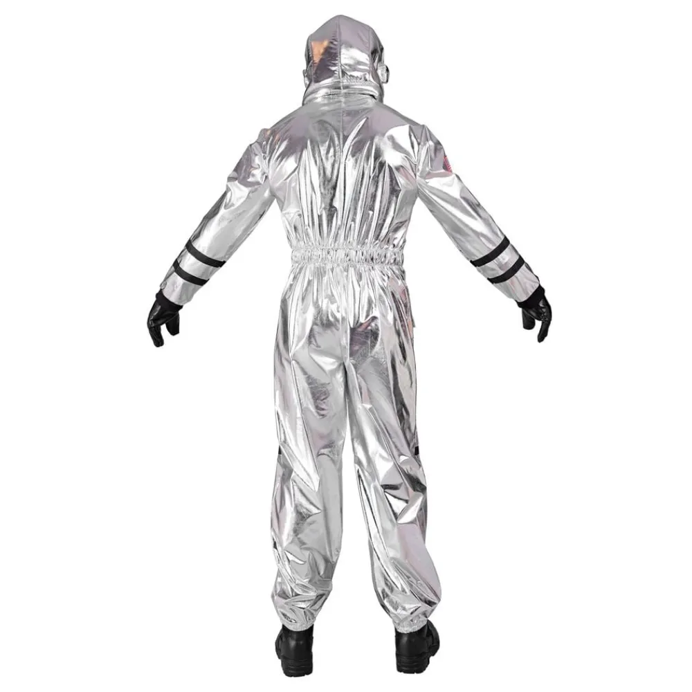 Hot Widmann S.r.l. Astronaut Silver Metallic Herre Kostume