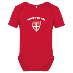 Netshirt Group AB Babybody Rookie of the Year Denmark - Tøj|Udklædningskostumer