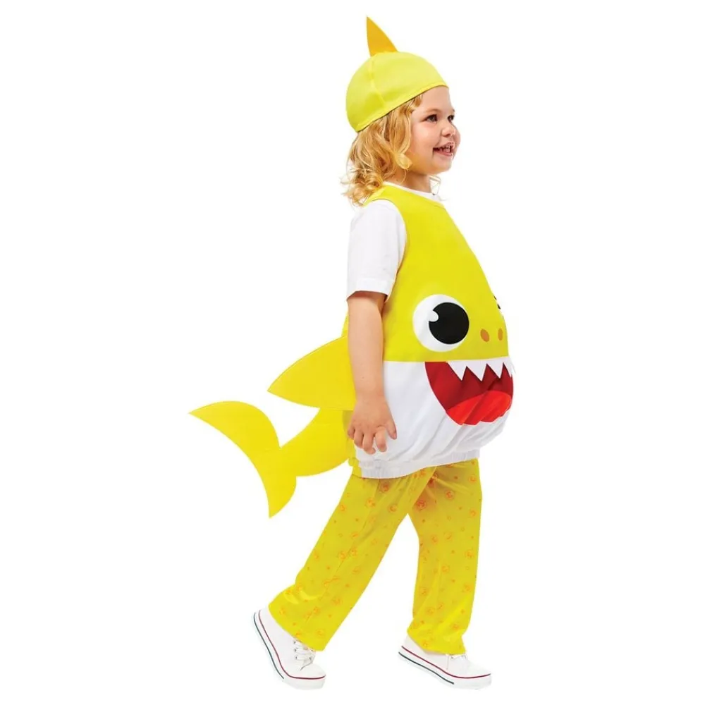 Reithmüller Europe GmbH Baby Shark Gul Børnekostume - Udklædningskostumer|Kostumetema