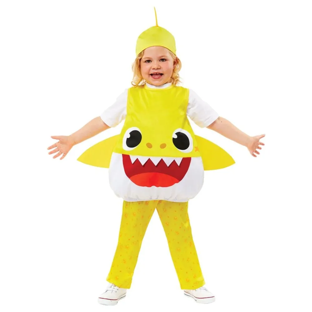 Reithmüller Europe GmbH Baby Shark Gul Børnekostume - Udklædningskostumer|Kostumetema