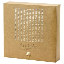Outlet PartyDeco sp. z o.o. Backdrop Blomster Guld
