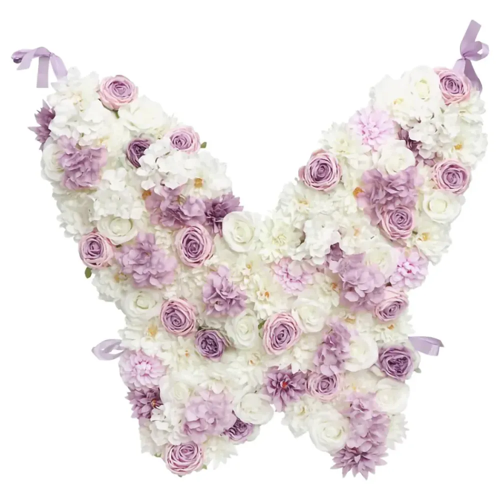 CHAKS Backdrop Blomster-sommerfugl - Oppyntning