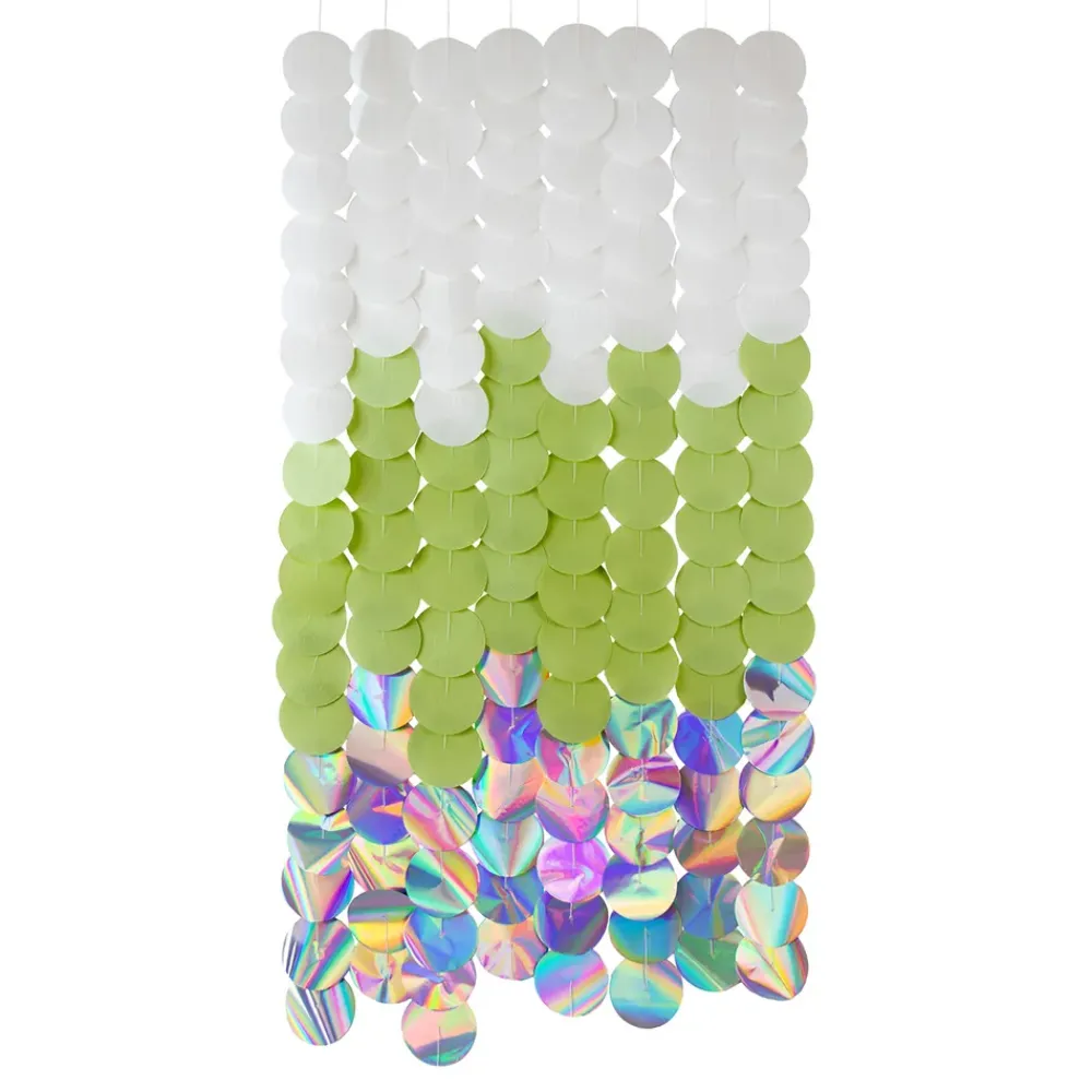 Discount Folat B.V. Backdrop Grøn/Hvid