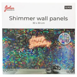 Hisab/Joker Company AB Backdrop Pailletpanel Regnbueskinnende - Oppyntning
