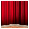 Three Sixty Degrees Ltd Backdrop Røde Gardiner - Oppyntning