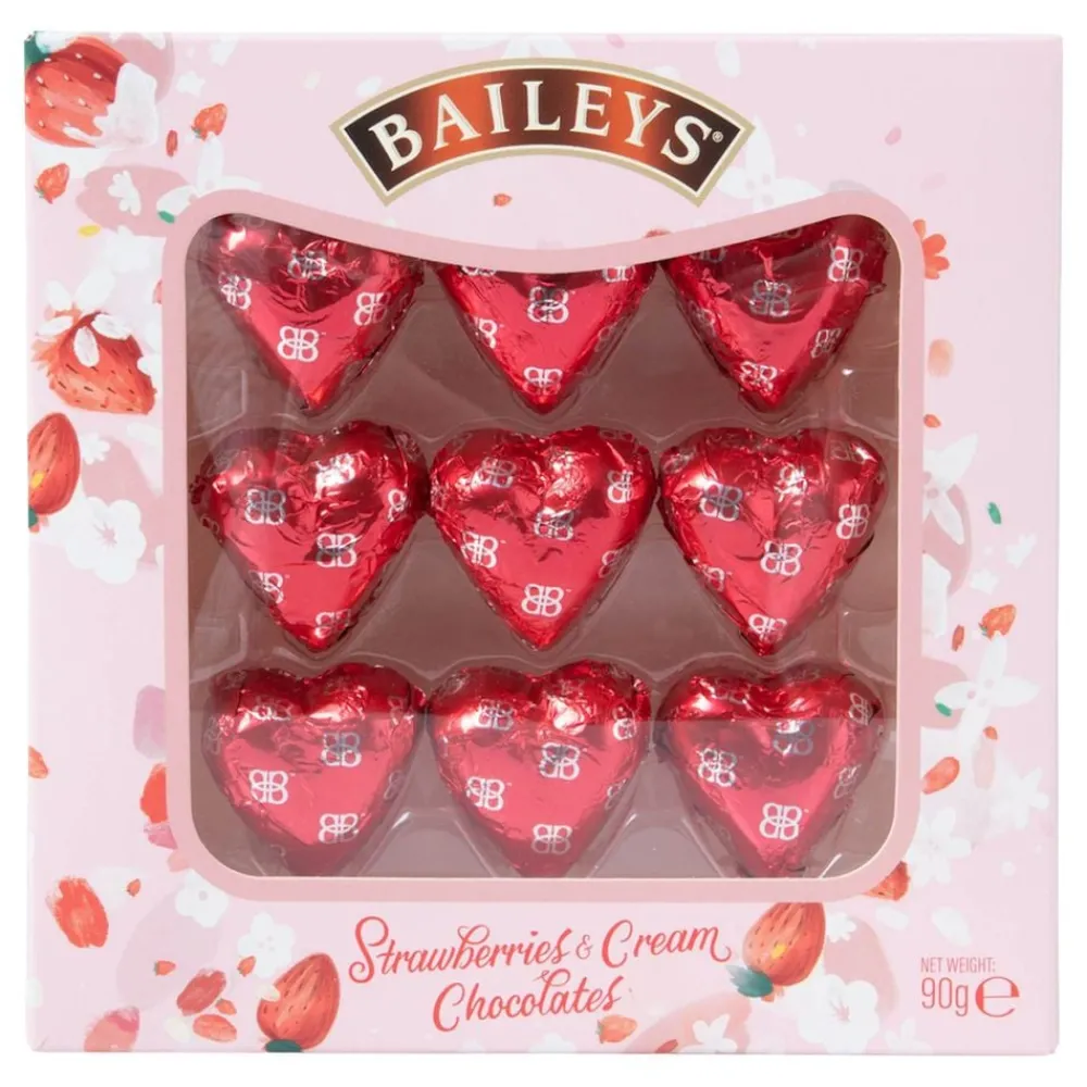 Outlet Inter Candy Baileys Truffle Heart Strawberries & Cream