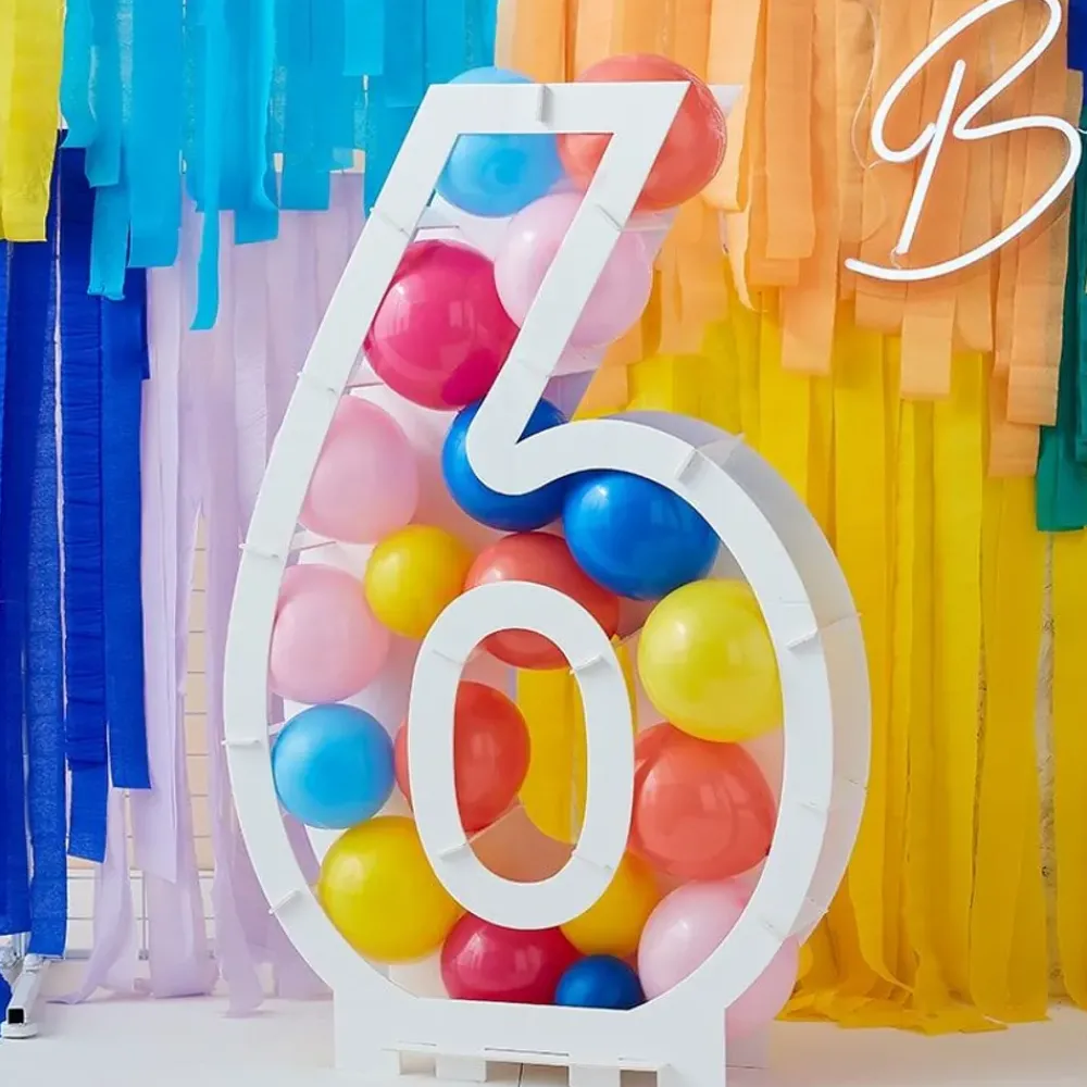 Discount Ginger Ray Ltd Ballonboks Tal Hvid