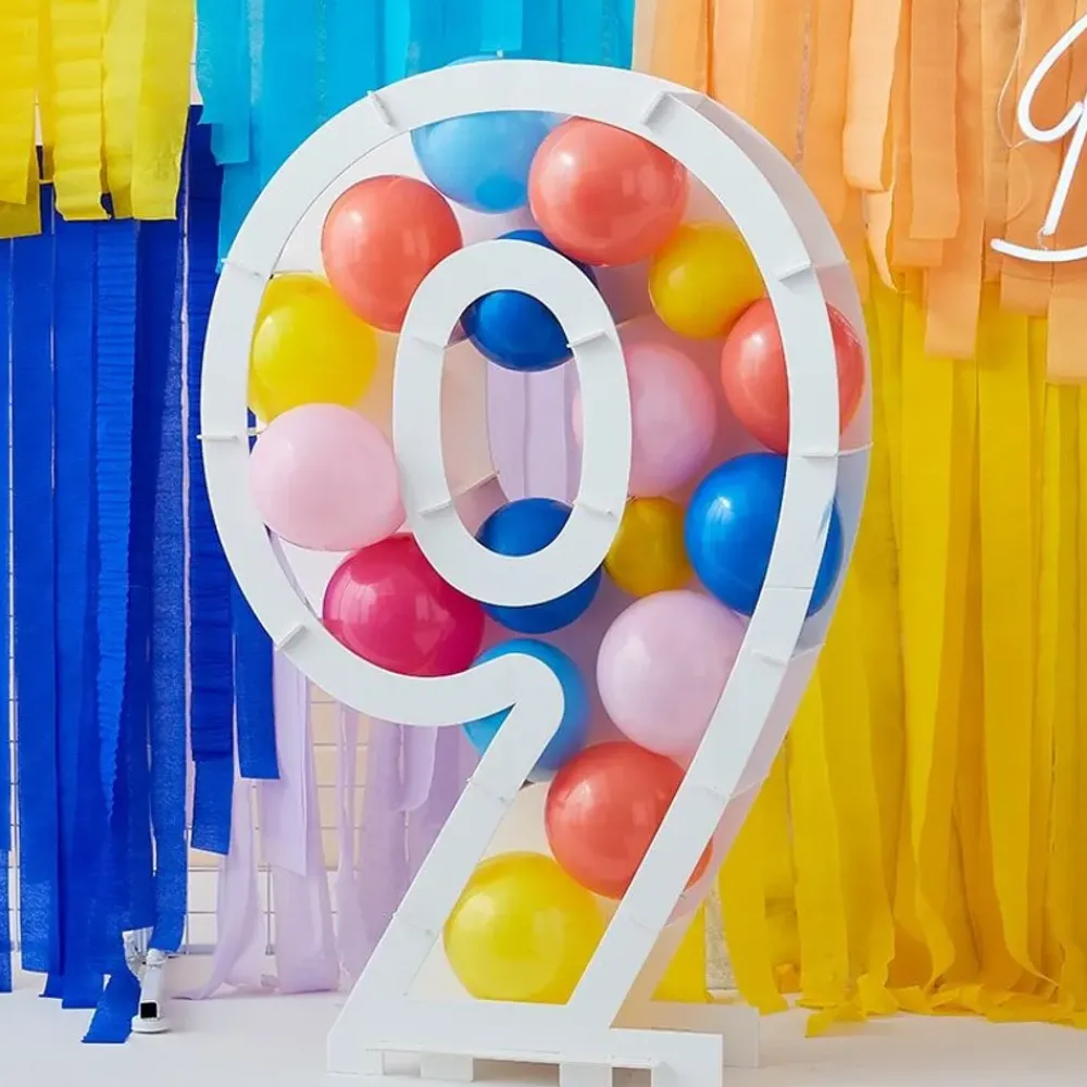 Discount Ginger Ray Ltd Ballonboks Tal Hvid