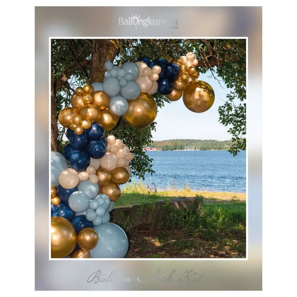 Ballongkungen AB Ballonbue Blå/Guld/Beige - Oppyntning|Balloner