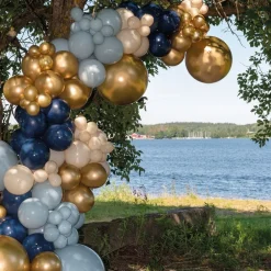 Ballongkungen AB Ballonbue Blå/Guld/Beige - Oppyntning|Balloner