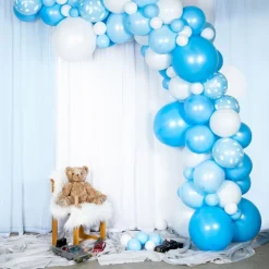 Ballongkungen AB Ballonbue Blå/Hvid - Balloner