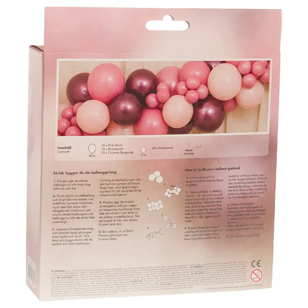 Discount Ballongkungen AB Ballonbue Rosewood