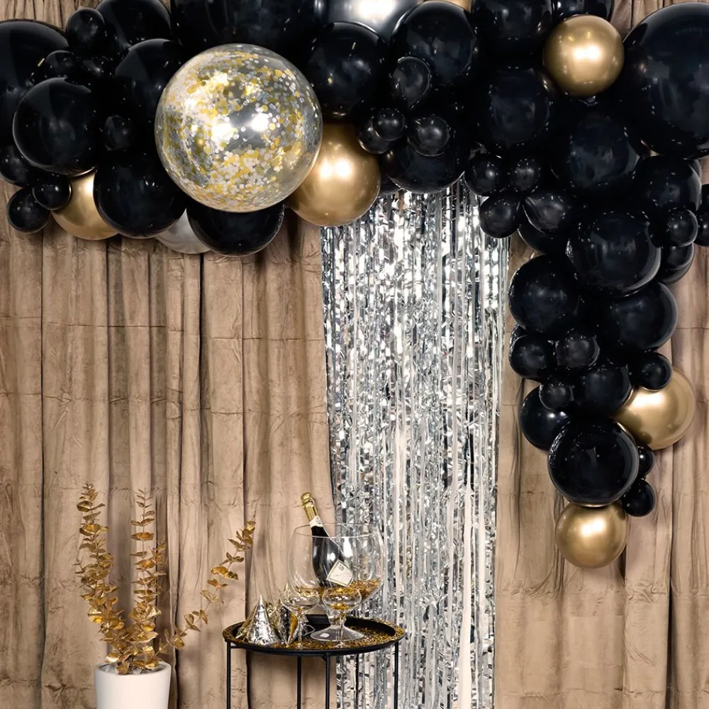 New Ballongkungen AB Ballonbue Sæt Sort/Guld