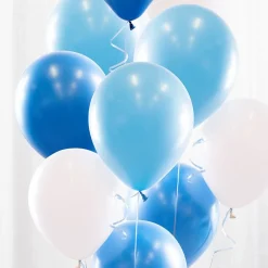 Ballongkungen AB Ballonbuket Babyblå - Balloner