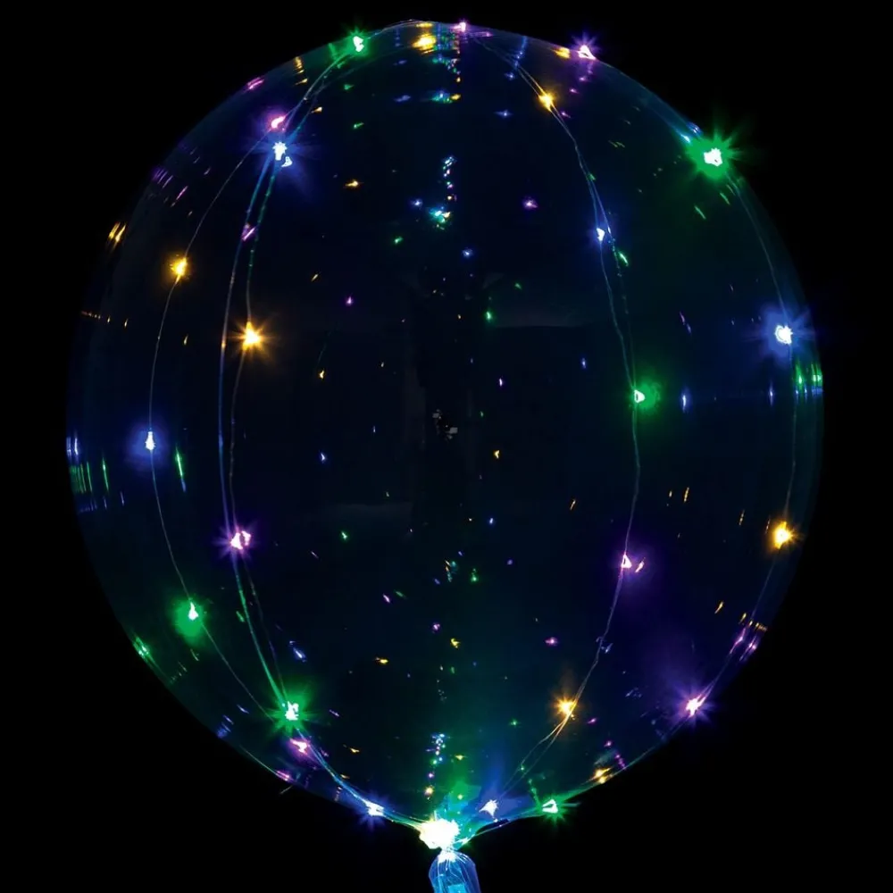 Best Reithmüller Europe GmbH Ballon Crystal Clear med Lyskæde