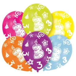 Reithmüller Europe GmbH Balloner Flerfarvede 3 År - Balloner