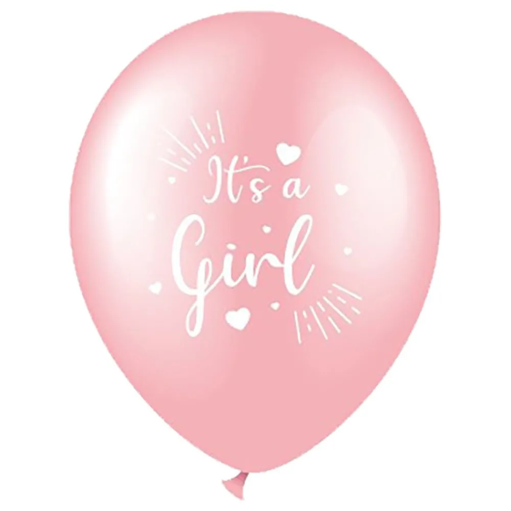 Clearance Hisab/Joker Company AB Balloner It's a Girl Lyserøde