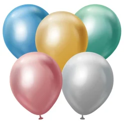Online Ballongkungen AB Balloner Professional Flerfarvede Chrome