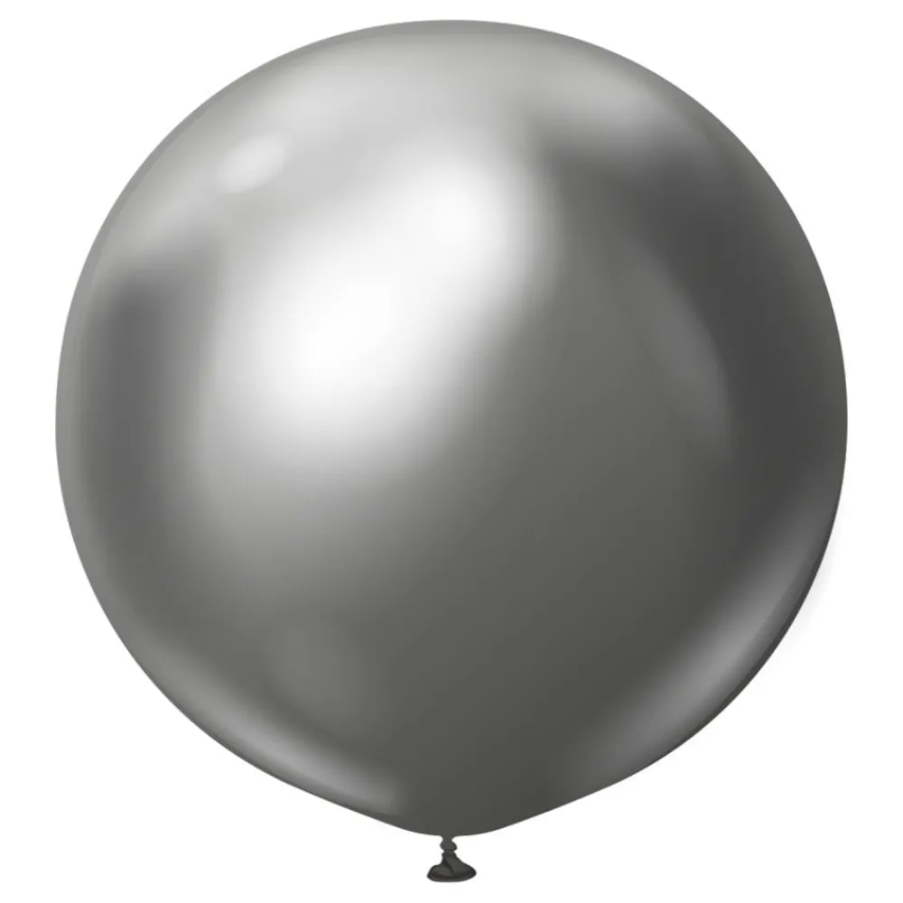 Ballongkungen AB Balloner Professional Gigantiska Space Grey Chrome - Balloner