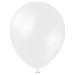 Ballongkungen AB Balloner Professional Opaque Satin Snow White - Oppyntning|Balloner