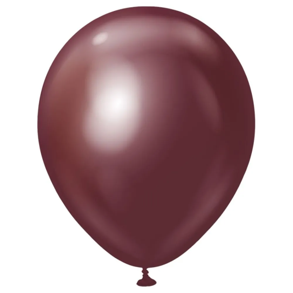 Ballongkungen AB Balloner Professional Stor Burgundy Chrome - Balloner