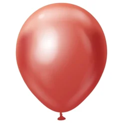 New Ballongkungen AB Balloner Professional Store Red Chrome
