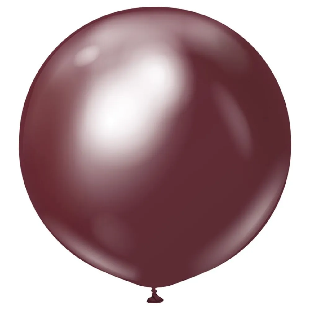 Ballongkungen AB Balloner Professional Superstore Burgundy Chrome - Balloner