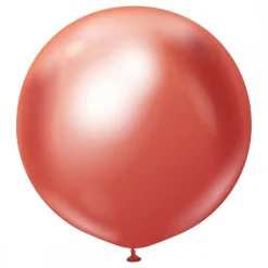 Online Ballongkungen AB Balloner Professional Superstore Røde Chrome