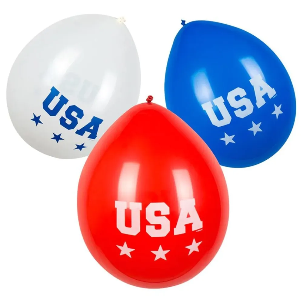 Best Boland Party Partners B.V. Balloner Rød/Hvid/Blå USA