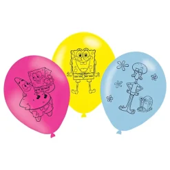 Reithmüller Europe GmbH Balloner SvampeBob Firkant - Merchandise|Balloner