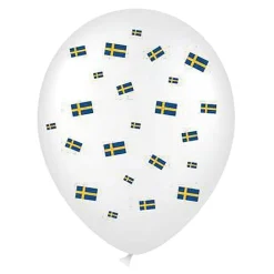 Hisab/Joker Company AB Balloner Svenske Flag - Balloner