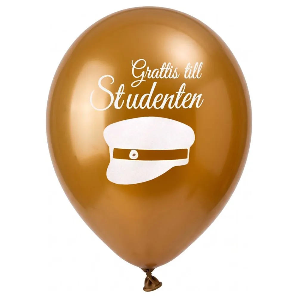 Dynäs Import AB Balloner Tillykke til Studenten Guld - Balloner