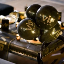 Discount Santex Balloner VIP Sort/Guld