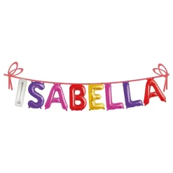 Hisab/Joker Company AB Ballonguirlande Folie Navn - Oppyntning|Balloner