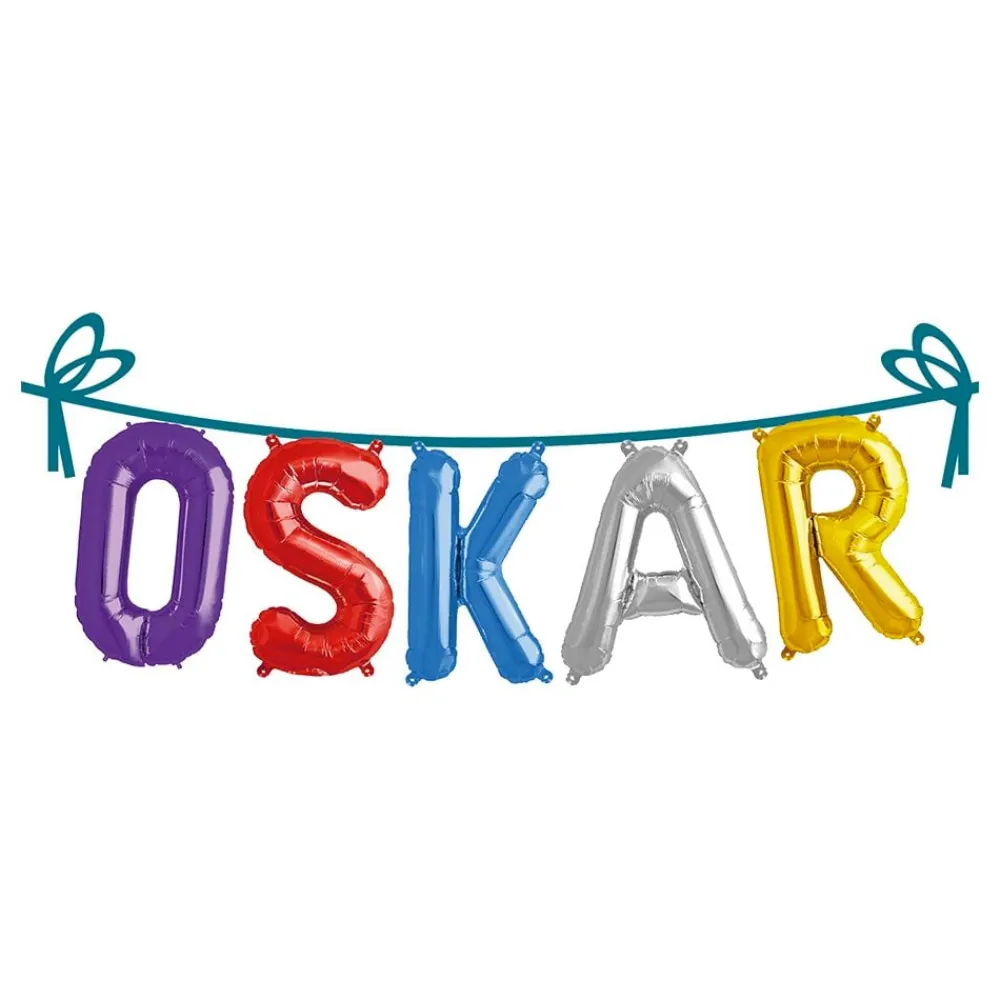 Hisab/Joker Company AB Ballonguirlande Folie Navn - Oppyntning|Balloner