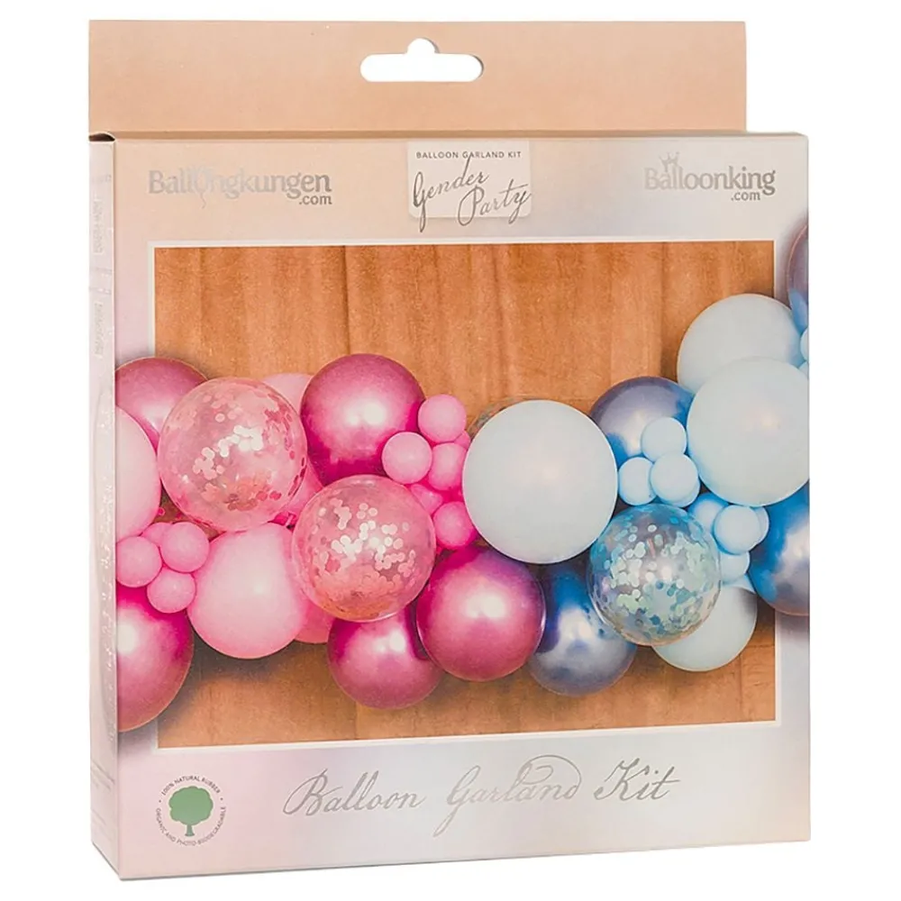 Ballongkungen AB Ballonguirlande Gender Reveal - Balloner