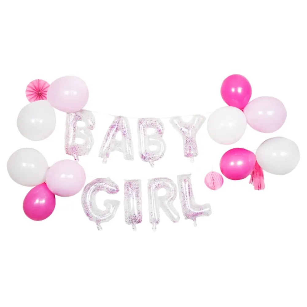 Reithmüller Europe GmbH Ballonguirlander Baby Girl