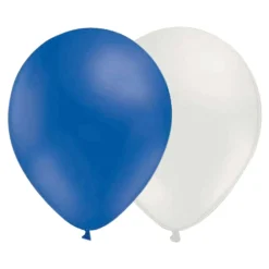 Ballongkungen AB Ballonkombi Blå-Hvid