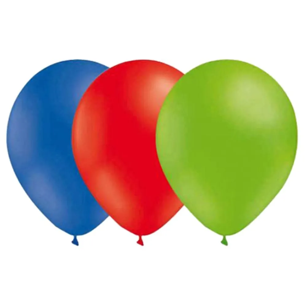 Clearance Ballongkungen AB Ballonkombi Rød/Limegrøn/Blå