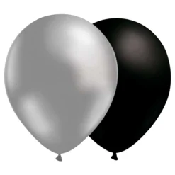 Best Ballongkungen AB Ballonkombi Sølv/Sort