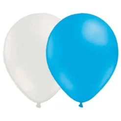 Ballongkungen AB Ballonkombo Lyseblå/Hvid - Balloner